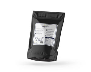 Poudre d'hibiscus pure organique personnalisée OEM/ODM vente en gros d'extrait d'herbes avec emballage et étiquetage personnalisés - Product Image 2