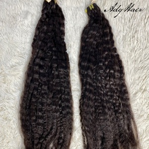 Ady Hair - Extensiones de Cabello Humano Virgen Rizado Vietnamita 100% Natural Remy, de Alta Calidad, Tejido de Una Sola Capa, Colores Vivos y Voluminosos - Product Image 3