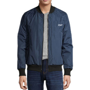 Chaqueta de bombardero profesional para hombre, logotipo personalizado, moda de invierno, estilo informal, cierre de cremallera transpirable, nueva tela de lona a prueba de viento - Product Image 5