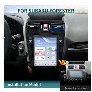 Autoradio con Schermo Touch Verticale da 9.7", Sistema Audio GPS RGB, CarPlay Integrato, Android <span class=keywords><strong>Auto</strong></span>, Amplificatore Compatibile con Subaru <span class=keywords><strong>Forester</strong></span> - Product Image 4