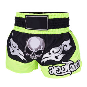 Alta calidad 100% sublimación Muay Thai Shorts MMA Kick Boxing Shorts niños Kickboxing Jiu Jitsu Kimono para Artes Marciales desgaste - Product Image 1