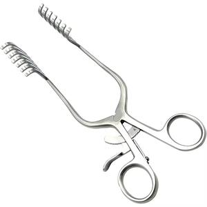 Rétracteurs chirurgicaux en acier inoxydable, rétracteurs orthopédiques vétérinaires médicaux pour tissus osseux, pour chirurgie hospitalière - Product Image 2