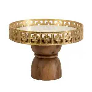 Luxury Style Cake Stand Arabic Style Premium Design Cake Stand Elegant For Hotel Parties Table Top Decor Usage in Low Price