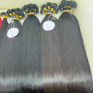 Extensiones de Cabello cabelos organicos 100 humano,cabelo sintetico 100% cabello humano Remy duradero - Product Image 5