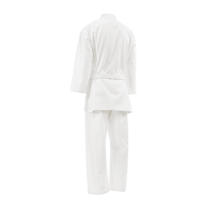 Traje de Karate Club, Conjunto Deportivo Cómodo y Elástico de Poliéster, Seda y Algodón, Logotipo Bordado en la Parte Delantera, Personalizable OEM - Product Image 2