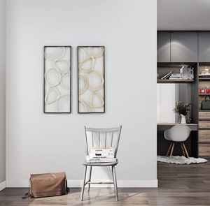 Décoration extérieure décoration murale rectangle tenture intérieure moderne hôtel restaurant maison salon chambre arts décoratifs - Product Image 1