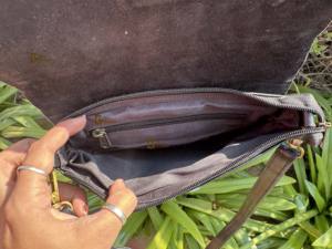 Unique Style Cowhide Fur Leather Handbag Crossbody Sling Bag Stylish Hot Selling Shoulder Western Sling Bag for Women - Product Image 6