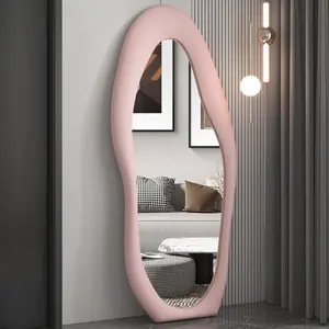 도매 불규칙한 장식 발 단계 서 거울 벽 전체 길이 몸 바닥 거울