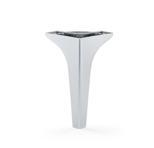 ขาเฟอร์นิเจอร์พลาสติก PP แข็งแรงทันสมัย สีเงิน ขนาด 19 ซม. เคลือบสเปรย์สีเมทัลลิก สำหรับโซฟา ตู้ โต๊ะข้างเตียง โต๊ะอาหาร ห้องนั่งเล่น - Product Image 1