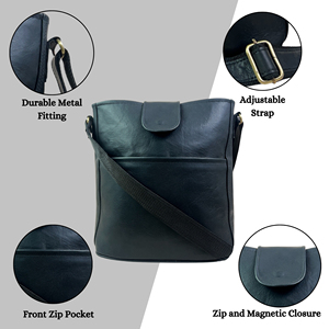 Mochila multifunción para portátil de cuero genuino para mujer, duradera, ligera, dos correas, diseño Vintage, Color personalizable, diario - Product Image 4