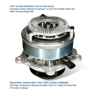 Pompe à eau pour moteur diesel 2104577 1949539 2104578 1949540 pour <span class=keywords><strong>DAF</strong></span> CF XF MX11 MX13, pièces de rechange pour système de refroidissement, garantie de 12 mois - Product Image 2