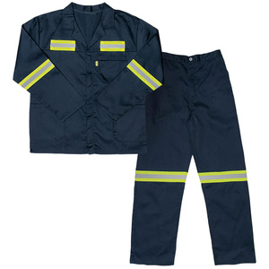 Vêtements anti-flamme personnalisés en gros Combinaison de sécurité à bas prix Vêtements de travail légers et protecteurs Combinaisons de sécurité - Product Image 1