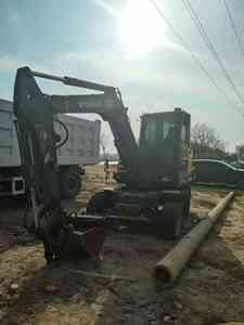 Prix bas, excavatrice Volvo EW60C d'occasion de 6 tonnes, machine d'origine suédoise, travaux de terrassement, excavatrice Volvo EC60 d'occasion à vendre - Product Image 3