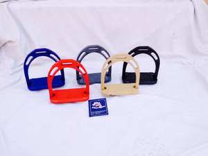 Étriers de course d'entraînement Western en aluminium de haute qualité personnalisables Logo en cuir en acier inoxydable pour l'équitation - Product Image 6