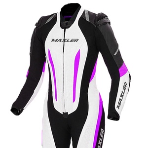 Chaqueta de Motociclismo de Cuero para Hombre, Manga Larga, Impermeable, Reflectante, con Certificación CE, Resistente al Viento, para Todas las Estaciones, 300g MAXLER LOW - Product Image 3