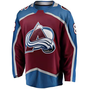 Vente en gros sur mesure Maillot de hockey sur glace en polyester Maillot de hockey sur glace de haute qualité Dernier design Vêtements de sport Maillot de hockey 2025 - Product Image 6