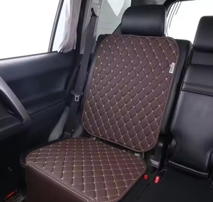 Bantalan kursi keselamatan anak, melindungi dari kotoran mudah untuk dibersihkan, melindungi kursi mobil, bantalan kulit PVC untuk perjalanan anak-anak - Product Image 5
