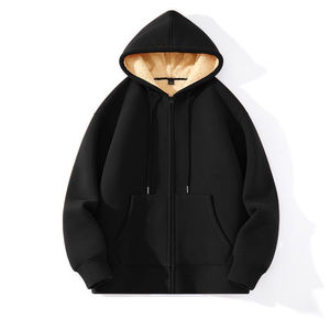 Sudadera con Capucha de Algodón Resistente para Hombre, Opciones de Color Sólido, Bolsillo Tipo Canguro, Ideal para Pedidos al por Mayor. - Product Image 1