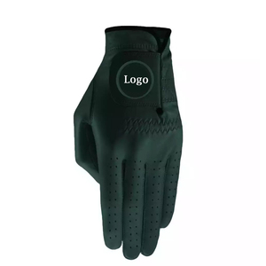 Service OEM en peau de mouton unisexe 100% Premium de haute qualité en cuir véritable Cabretta hommes gant de golf avec Logo personnalisé bas prix 2025 - Product Image 2
