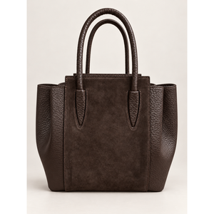Bolso Estructurado en Gamuza Genuina y Cuero Dollaro - Hecho en Italia - Art. 26150 - Product Image 5