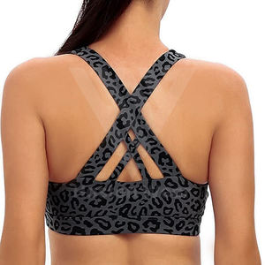 Sujetador Deportivo con Diseño Personalizado, Tirantes Anchos a la Moda, Producto en Oferta, Ropa de Gimnasio, Sujetadores Cruzados en la Espalda para Mujer - Product Image 2