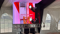 Écran d'affichage LED 4K intérieur et extérieur Modèle P4 Mur vidéo HD Location Panneaux muraux LED pour événements