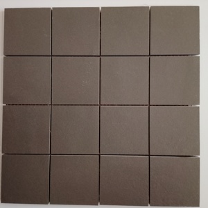 กระเบื้องโมเสคพอร์ซเลนสี่เหลี่ยมเต็มพื้นที่สำหรับวิลล่าและร้านบูติกสีและรูปร่างที่ได้แรงบันดาลใจจากกระเบื้องโมเสคพอร์ซเลน73มม. - Product Image 5