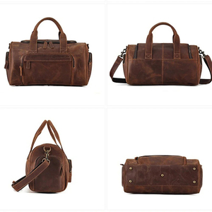 Sac de voyage en cuir PU grand format pour femmes 2024, pour les voyages d'affaires, pratique pour transporter des vêtements, en cuir véritable - Product Image 4