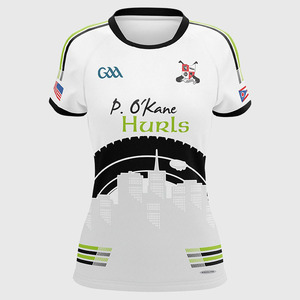 Ropa de fútbol gaélico de mujer de alto rendimiento 100% poliéster sublimado GAA fútbol Jersey diseño sólido - Product Image 1