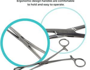 Pinces à éponges chirurgicales, pinces à gaze médicale, pinces en plastique, porte-éponges jetables - Product Image 5