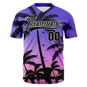 Camiseta de béisbol de secado rápido transpirable de alta calidad para hombres OEM personalizable con nombre de equipo fabricado por Hanger Impex - Product Image 6