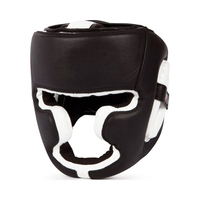 Protège-tête de boxe sur mesure de haute qualité en cuir et en PU, ajustement réglable, entraînement aux arts martiaux, sparring, adulte, jeune