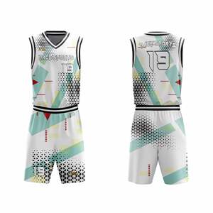 Nuevo Uniforme de Baloncesto Personalizado con Estampado Digital sin Mangas, Antibacteriano, 100% Poliéster, Profesional, Talla Grande, Verano - Product Image 6
