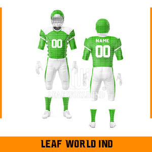 Ensemble uniforme de football américain pour jeunes personnalisé révolutionnaire avec maillot sublimé et pantalon résistant - Product Image 5