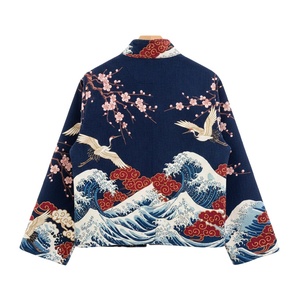 Vestes d'hiver pour femmes en coton pur brodé, faites à la main, taille unique, vestes pour femmes, broderie artisanale - Product Image 4