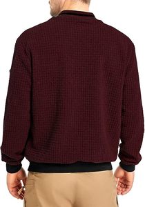 แจ็คเก็ตวาร์ซิตี้ผู้ชายคุณภาพสูง ดีไซน์ทันสมัย ผลิตโดยผู้ผลิตชั้นนำ ขายส่งปี 2025 ทำจากผ้าขนสัตว์คุณภาพเยี่ยมสำหรับฤดูหนาว - Product Image 3