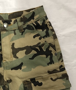 Pantalones cortos de los hombres de moda de los hombres de carga pantalones cortos de calidad superior de impresión de pantalones multicolor con múltiples bolsillos en nuevo estilo corto - Product Image 3