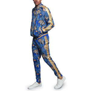 ชุดวอร์มผู้ชายผ้าโพลีเอสเตอร์สั่งทำพิเศษ คุณภาพสูง พิมพ์ลายแบบระเหิด ระบายอากาศได้ดี แห้งเร็ว เหมาะสำหรับออกกำลังกาย - Product Image 1