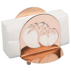 Porte-serviettes décoratif en métal émaillé artisanat porte-papier de soie de table pour la décoration de table à manger de restaurant - Product Image 1