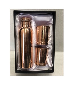 Bouteille d'eau en cuivre sans BPA Fabricant de bouteilles d'eau en cuivre Bouteilles à boire sans danger pour les aliments - Product Image 6