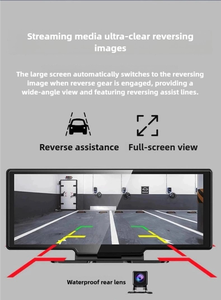 10/10.25/10.26 дюймов беспроводной портативный монитор экран автомобильное крепление монитор <span class=keywords><strong>Android</strong></span> <span class=keywords><strong>Auto</strong></span> Carplay стерео <span class=keywords><strong>MP5</strong></span> плеер - Product Image 5