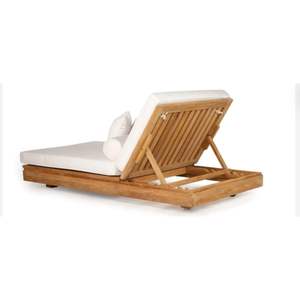 Havana เก้าอี้อาบแดดเฟอร์นิเจอร์ไม้สักแข็งในสวนโรงแรมเก้าอี้พักผ่อน - Product Image 4