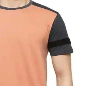 Camiseta Tejida con Diseño Personalizado, Venta al Por Mayor, Tallas Grandes, 100% Algodón, Alta Calidad, Manga Corta, Corte Holgado para Hombre, Estilo Urbano - Product Image 4