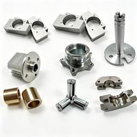 Piezas Metálicas Mecanizadas por CNC OEM, Soporte de Buje con Brida Personalizado para Maquinaria de Automatización