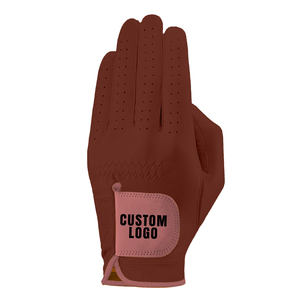 Gants de golf de couleur personnalisée vente en gros à bas prix gants de sport grande taille en cuir respirant léger et droitier - Product Image 3