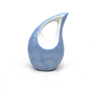 โกศเพลิงศพโลหะหรูหราสีเขียวพร้อมการพิมพ์สีและขนาดที่กําหนดเองสําหรับบ้านในราคาขายส่ง - Product Image 5