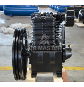 หัวปั๊มอัดอากาศลูกสูบกระบอก12.5bar 5.5HP ประสิทธิภาพสูงหัวปั๊มสูบลมใช้งานหนักรับประกัน1ปี - Product Image 2