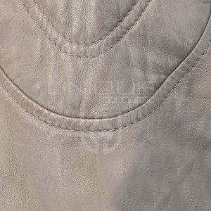 Veste en cuir véritable de haute qualité pour hommes Style de moto classique, Logo personnalisé, Veste en cuir mode chaude pour l'hiver - Product Image 6