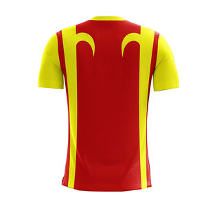 Maillot de football pour hommes disponible au tarif de gros maillot de football pour hommes anti-rides entièrement personnalisé, respirant et confortable - Product Image 2