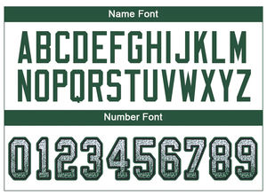 Maillot de football américain personnalisé par sublimation, chemise courte grande taille respirante avec design cousu - Product Image 4